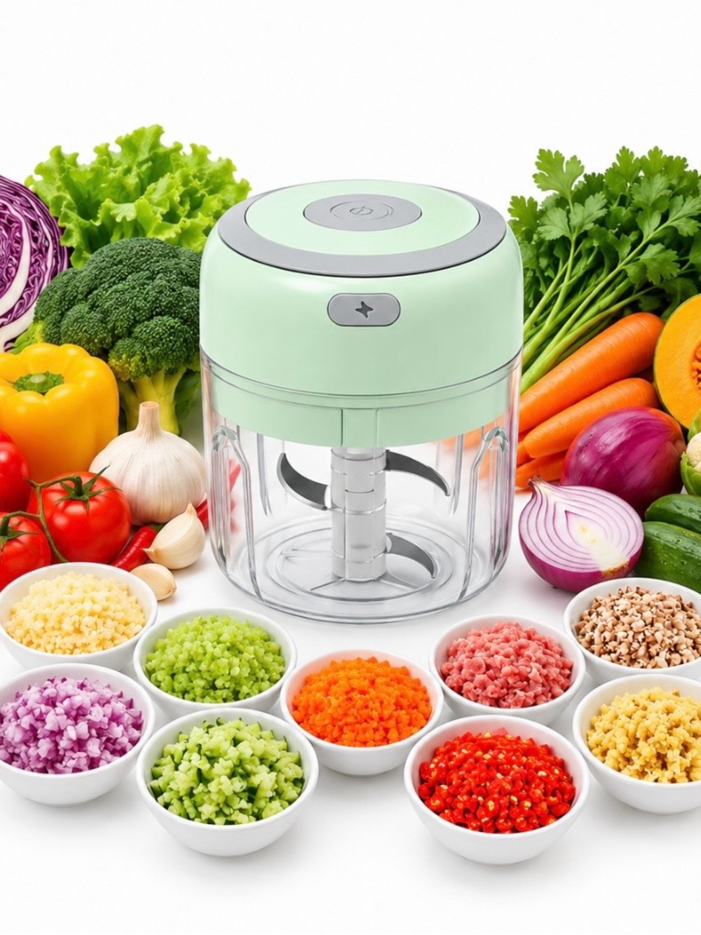 Mini Electric Food Chopper